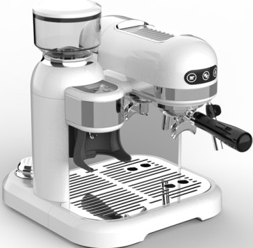 1500W白い電気エスプレッソ・マシンのコーヒー メーカー318.5 mm