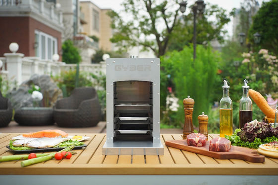 錆の抵抗力があるBeeferのステーキのグリル、220Vビーフ メーカーのグリル