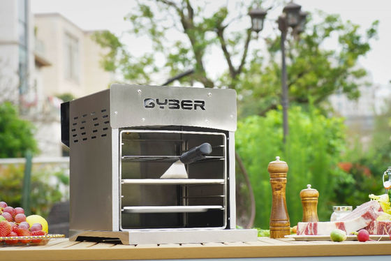 台所ピザ石が付いている赤外線4kw Beeferステーキのグリルの腐食証拠